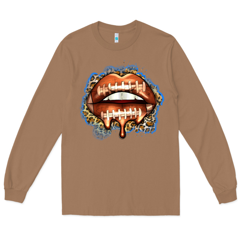 American Football Lips Long Sleeve Tee by Zillion Design Studio | Teevron