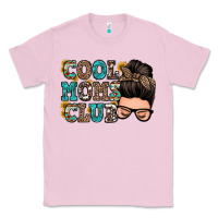 Bubblegum Pink cool moms club messy bun Classic Tee - Zillion Design Studio