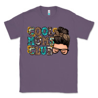 Lavender cool moms club messy bun Classic Tee - Zillion Design Studio