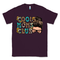 Plum cool moms club messy bun Classic Tee - Zillion Design Studio