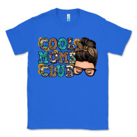 True Royal cool moms club messy bun Classic Tee - Zillion Design Studio