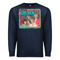 Navy golden girls stay golden Premium Sweatshirt - AdoDesignShop