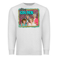 Oatmeal Heather golden girls stay golden Premium Sweatshirt - AdoDesignShop