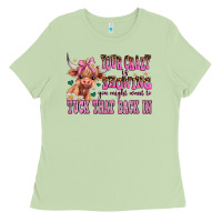Matcha your crazy is showing you might want to tuck that Ladies Tee - AdoDesignShop