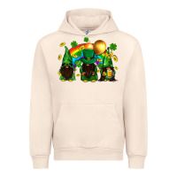Sandshell St. Patrick's afro gnomies with rainbow Urban Hoodie - BundleAndBundleShop