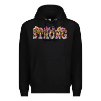 Black she is strong proverbs 31 25 Premium Hoodie - NancyCooperArtShop