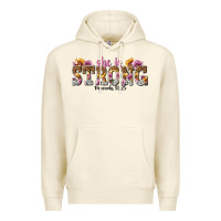 Sandshell she is strong proverbs 31 25 Premium Hoodie - NancyCooperArtShop