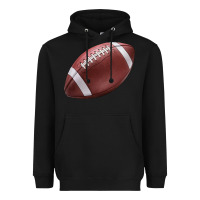 Black football ball Heavyweight Hoodie - JahusDesignShop