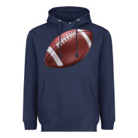 Navy football ball Heavyweight Hoodie - JahusDesignShop