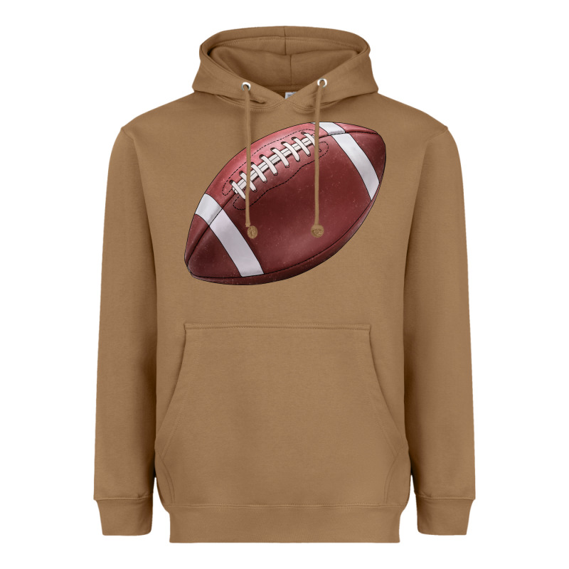 Football Ball Heavyweight Hoodie by JahusDesignShop | Teevron