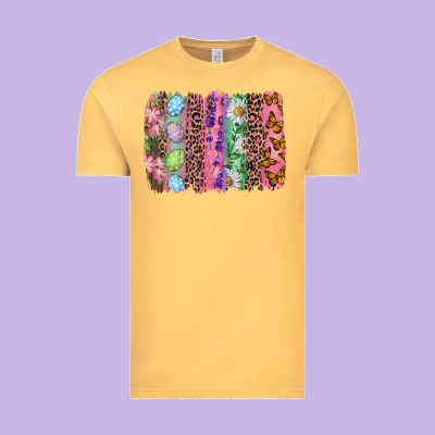 Vintage Tee Western Easter Brushstrokes