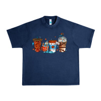 Navy basketball coffee cups Urban Heavy Tee - texasbilliewilder