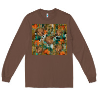 Chestnut fall cowhide highland cow tumbler Long Sleeve Tee - RanaPortraitStore