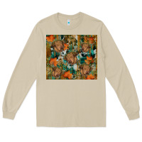 Mushroom fall cowhide highland cow tumbler Long Sleeve Tee - RanaPortraitStore