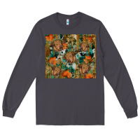 Smoke fall cowhide highland cow tumbler Long Sleeve Tee - RanaPortraitStore