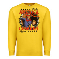 Lemon make america cowboy again Premium Sweatshirt - AdoDesignShop
