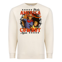 Sandshell make america cowboy again Premium Sweatshirt - AdoDesignShop