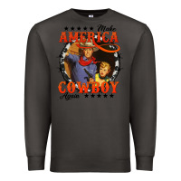 Smoke make america cowboy again Premium Sweatshirt - AdoDesignShop
