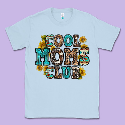 Cool Moms Club Classic Tee Designed By Zillion Design Studio
