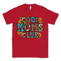 Red cool moms club Classic Tee - Zillion Design Studio