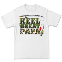 White reel great papa Premium Tee - Artiststas