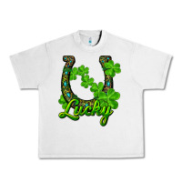 Lunar Rock Lucky shamrock horseshoe Urban Heavy Tee - RanaPortraitStore