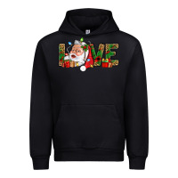 Black Love And Santa With Gift Boxes Urban Hoodie - BundleAndBundleShop