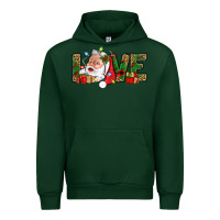 Forest Green Love And Santa With Gift Boxes Urban Hoodie - BundleAndBundleShop