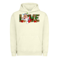 Pigment Pistachio Love And Santa With Gift Boxes Urban Hoodie - BundleAndBundleShop