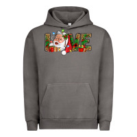 Pigment Tornado Love And Santa With Gift Boxes Urban Hoodie - BundleAndBundleShop