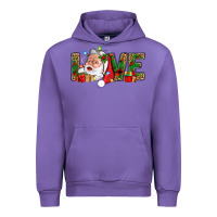 Tulip Love And Santa With Gift Boxes Urban Hoodie - BundleAndBundleShop