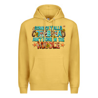 Antique Gold some of yalls cornbread aint done in the middle Premium Hoodie - NancyCooperArtShop
