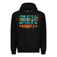 Black some of yalls cornbread aint done in the middle Premium Hoodie - NancyCooperArtShop