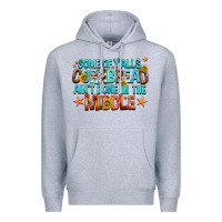 Heather Grey some of yalls cornbread aint done in the middle Premium Hoodie - NancyCooperArtShop