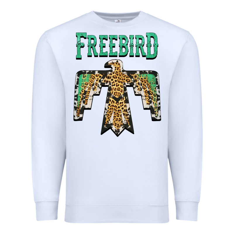 Freebird Native American Premium Sweatshirt by AdoDesignShop | Teevron