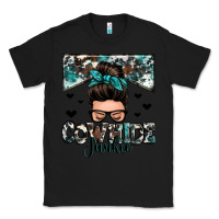 Black cowhide junkie messy bun Classic Tee - Zillion Design Studio