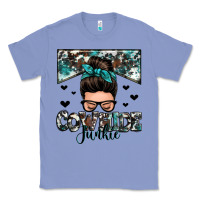 Colony Blue cowhide junkie messy bun Classic Tee - Zillion Design Studio