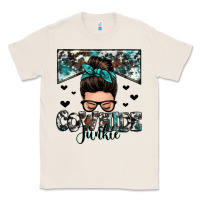 Natural cowhide junkie messy bun Classic Tee - Zillion Design Studio