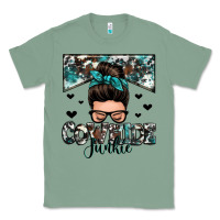 Sage cowhide junkie messy bun Classic Tee - Zillion Design Studio
