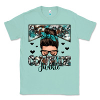 Seafoam cowhide junkie messy bun Classic Tee - Zillion Design Studio