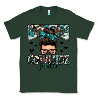 Sports Green cowhide junkie messy bun Classic Tee - Zillion Design Studio