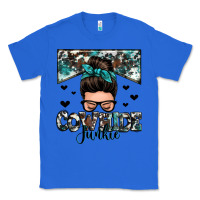 True Royal cowhide junkie messy bun Classic Tee - Zillion Design Studio