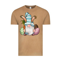Vintage Camel Easter Bunny Gnomes with Egg and Carrot Vintage Tee - RanaPortraitStore