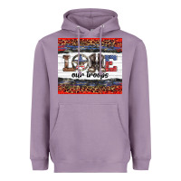 Lavender armed forces day love our troops Heavyweight Hoodie - Artiststas