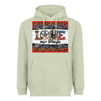 Matcha armed forces day love our troops Heavyweight Hoodie - Artiststas