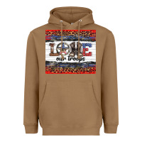 Toasted Coconut armed forces day love our troops Heavyweight Hoodie - Artiststas