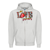 Love Summer Zipper Hoodie | Teevron