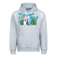 Heather Grey Let's Get Cozy Urban Hoodie - BundleAndBundleShop