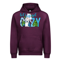 Mauve Wine Let's Get Cozy Urban Hoodie - BundleAndBundleShop
