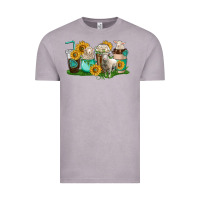 Vintage Zinc Sheep coffee cups Vintage Tee - texasbilliewilder